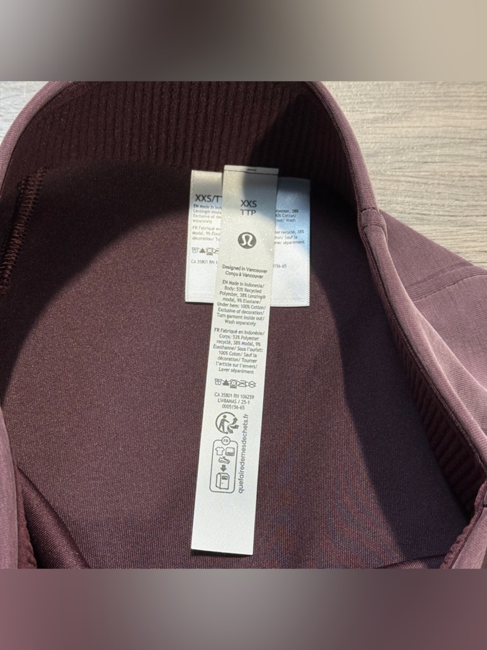 *NWT Lululemon Women's Softstreme High-Rise Mini Skirt - Goodnight Plum - Picture 7 of 9